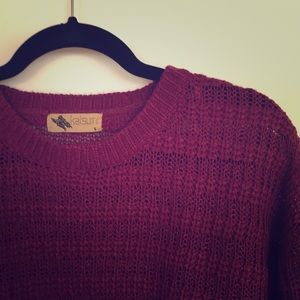 EUC Burgundy sweater by Katsumi Anthropologie (LF)